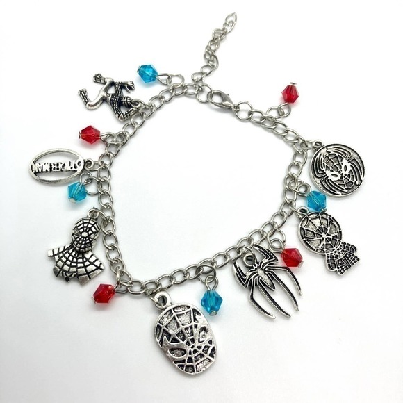 Marvel Spider-Man Charm Bracelet - Picture 2 of 9